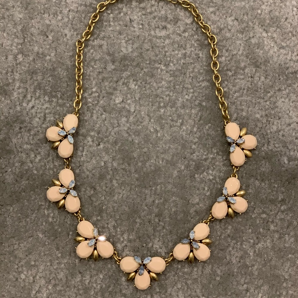 Beautiful J. Crew Flower Statement Necklace